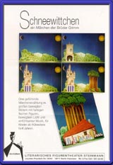 Schneewittchen Puppenspiel, Plakat 